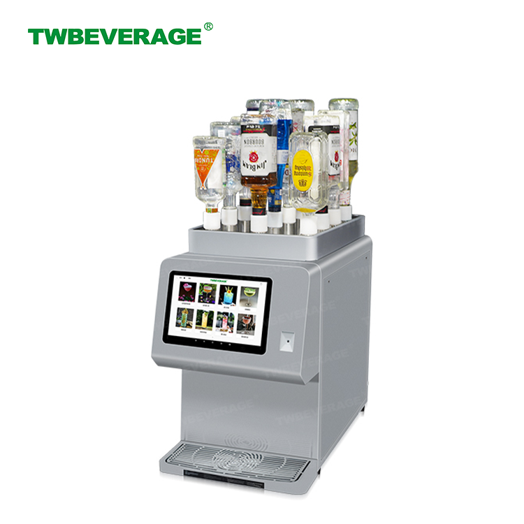 田湾智能商用鸡尾酒机（倒置酒瓶款）/（智能烈酒调酒机/智能威士忌调酒机）